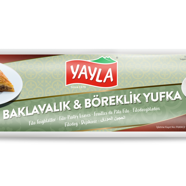 YAYLA Baklava- und Gebäckteigplatten 500 g