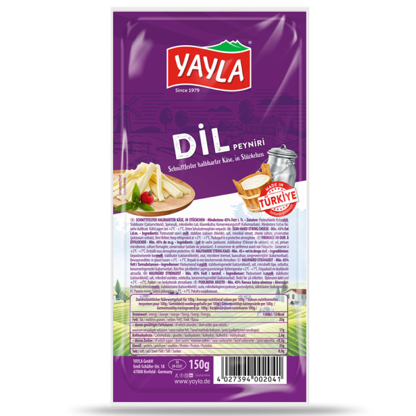 YAYLA Scheibenkäse 150 g