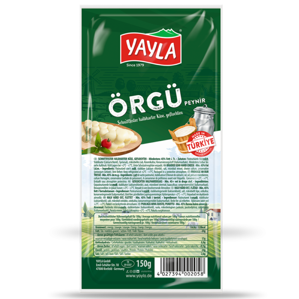 YAYLA Geflochtener Käse 150 g