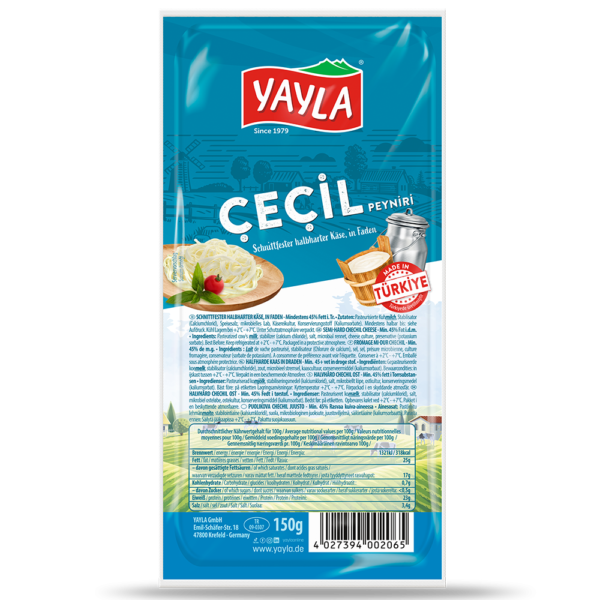YAYLA Çeçil Käse 150 g