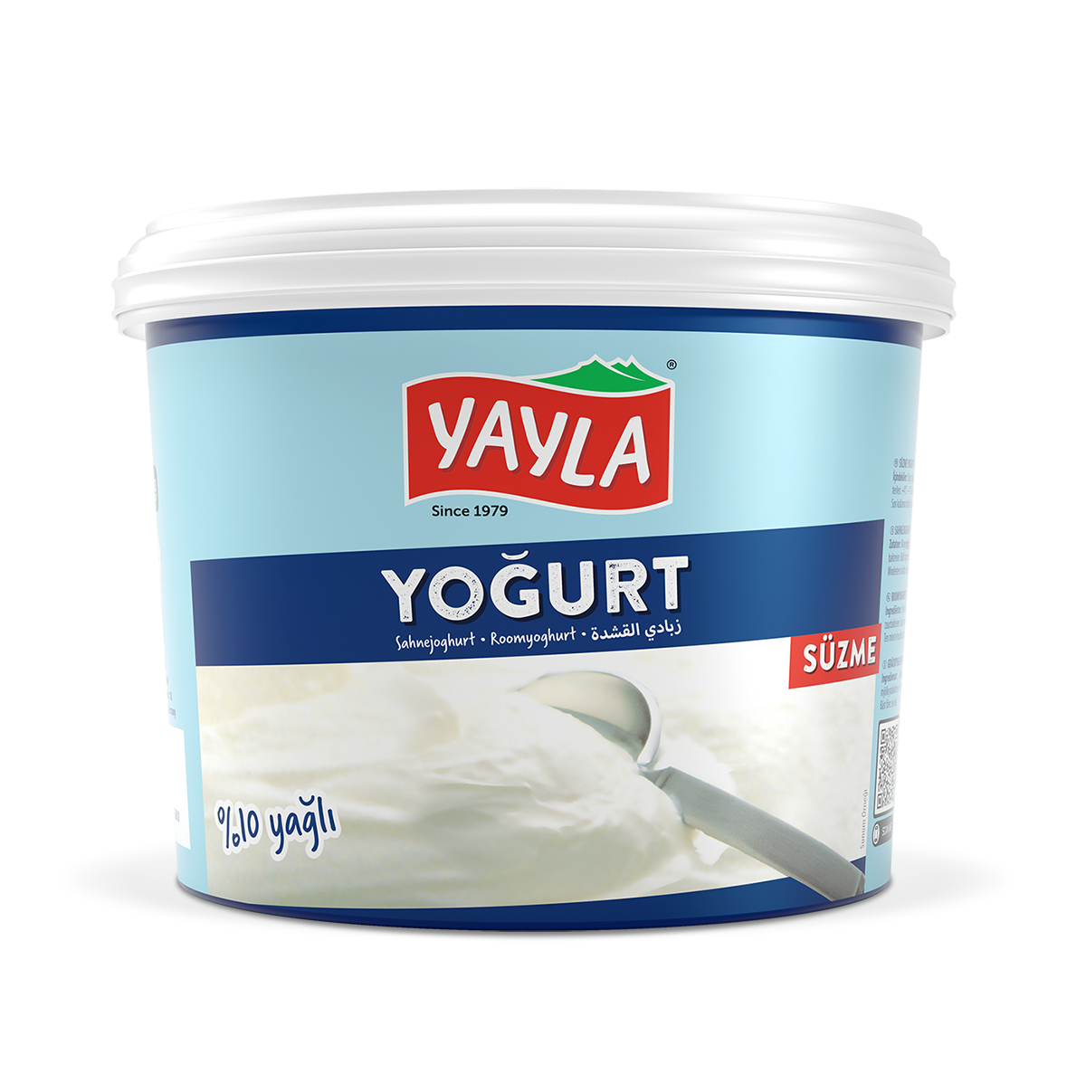 3680_packshot.png YAYLA Cremiger Joghurt 10% 2kg - Image 1