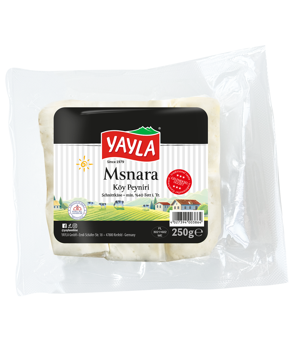 386_packshot-1.png YAYLA Msnara Dorfkäse 40% 250g - Image 1