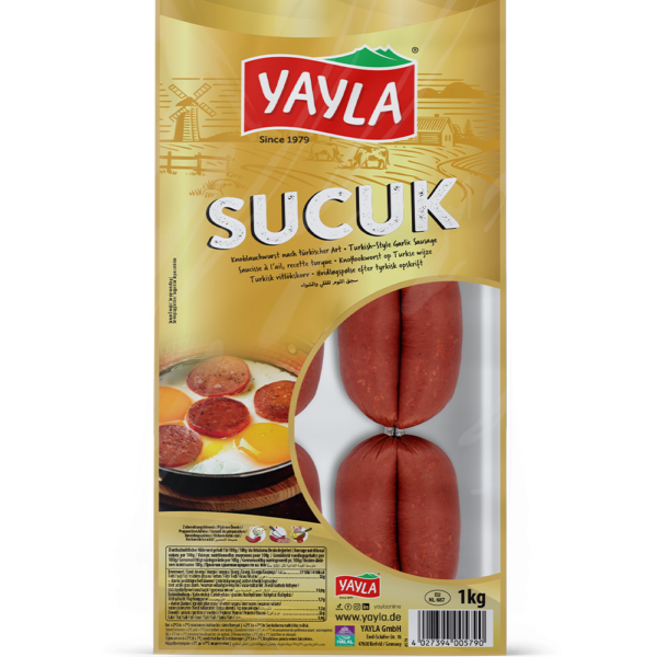 YAYLA Knoblauch Goldwurst 1000gr
