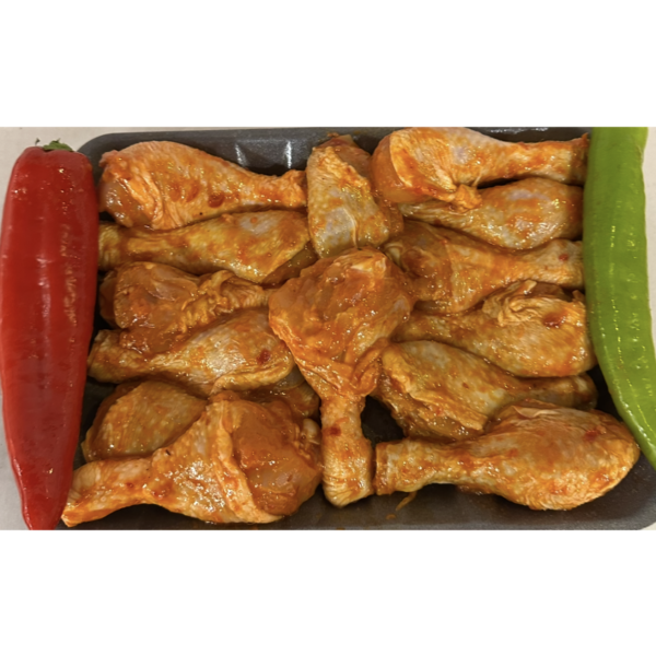 Hähnchenkeulen mit Sauce/1 kg