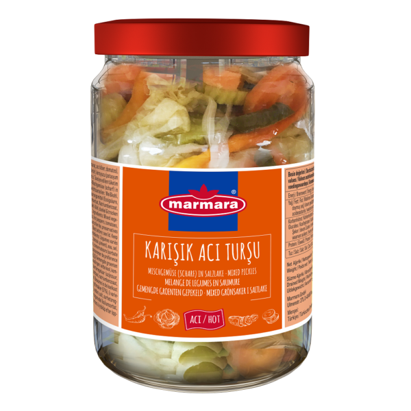 Marmara Scharfe gemischte Pickles 720 g