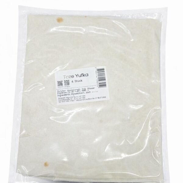 4 frische Blätter Filoteig