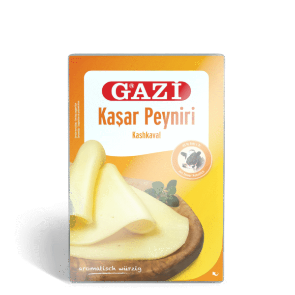 GAZI KASHAR-KÄSE IN SCHEIBEN 125 gr