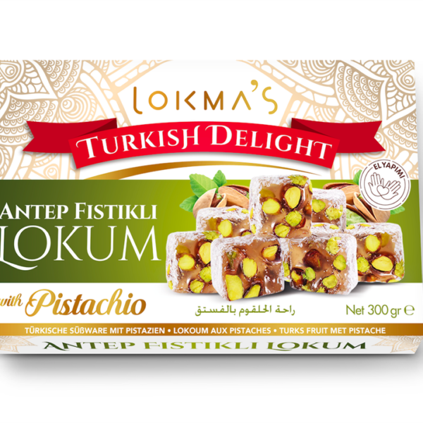 Lokmas Türkischer Honig mit Pistazien 300g