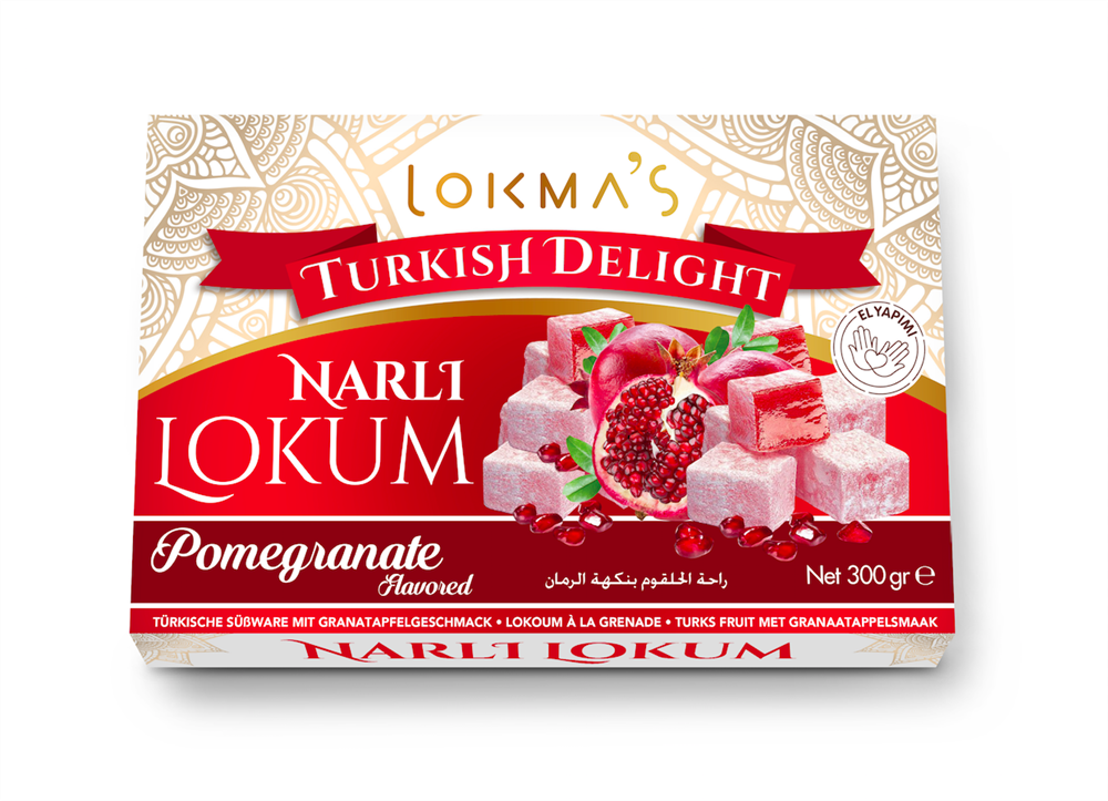 lokum-narli-1.png Lokmas Türkischer Honig mit Granatapfel 300 g - Image 1