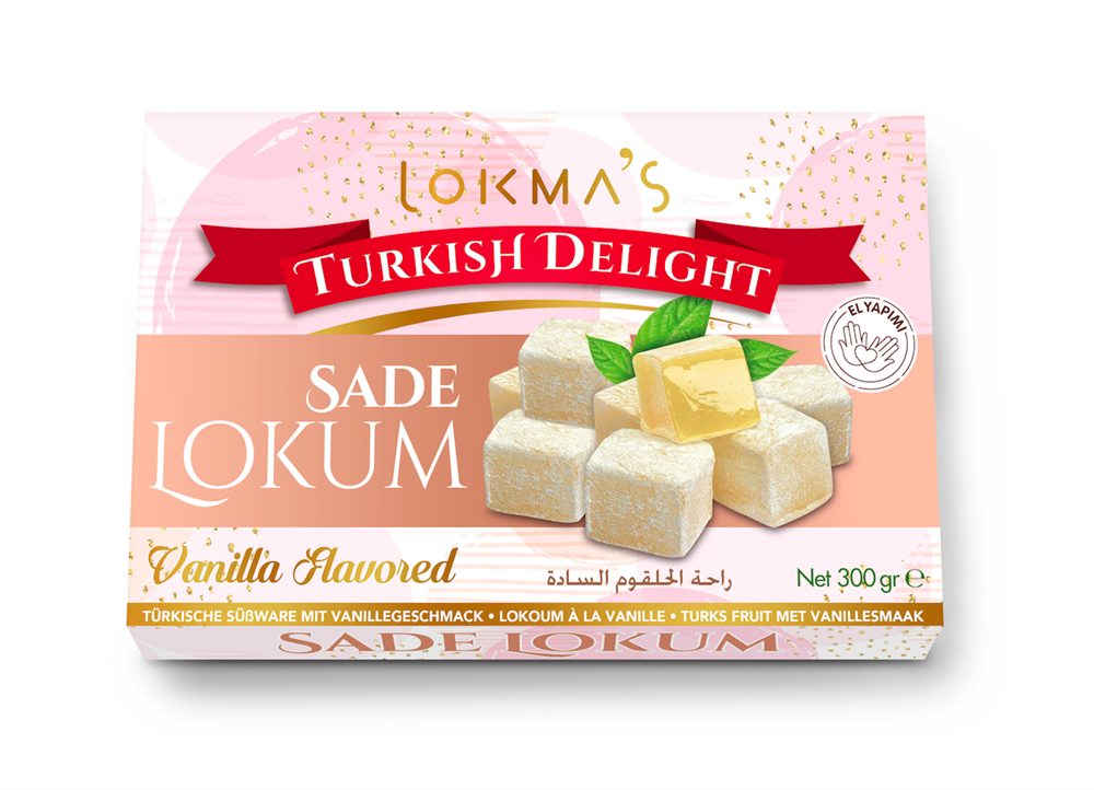 lokum-sade.png Lokmas Türkischer Honig (natur) 300 g - Image 1