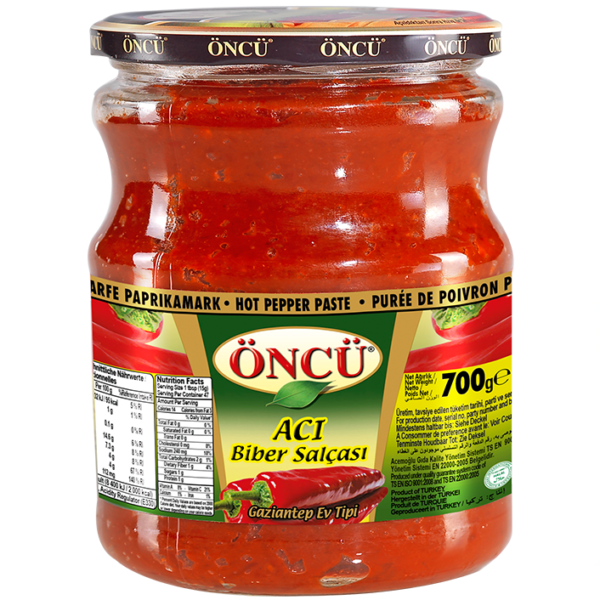 Öncü Scharfe Paprikapaste 700g