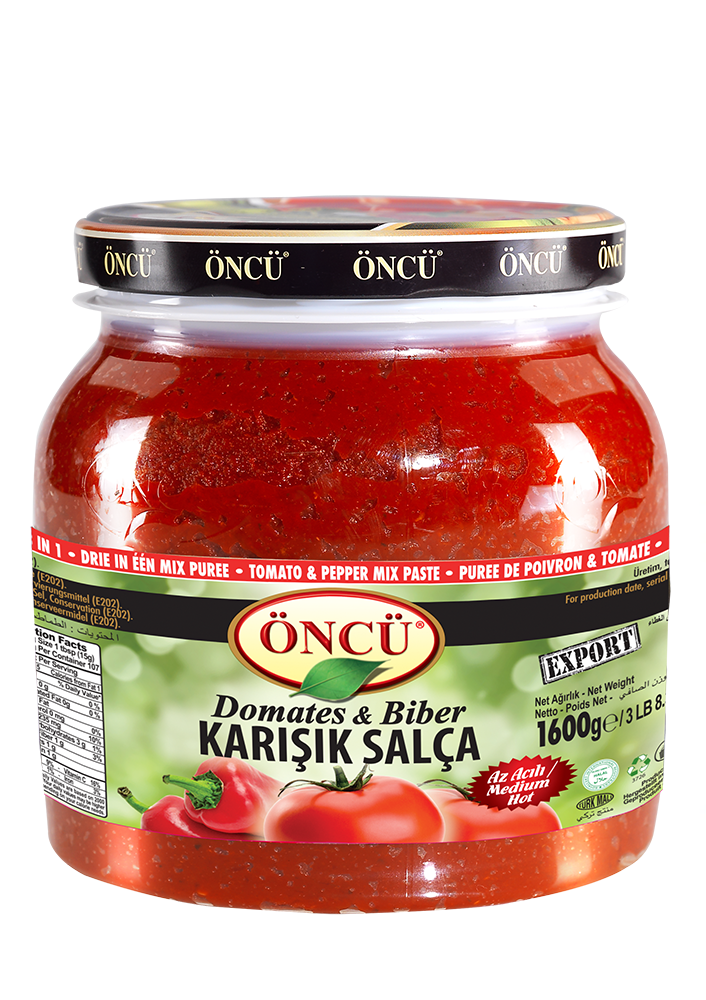 oncu-ucu-bir-arada-karisik-salca-2-1-1.png Öncü Drei-in-Eins Tomatenmark 1600 g - Image 1