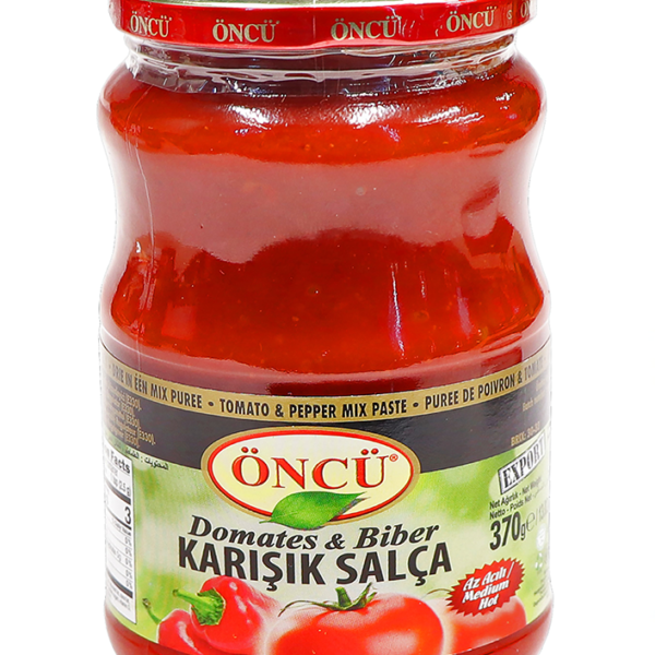 Öncu Drei-in-Eins Tomatenmark, gemischt, 370 g