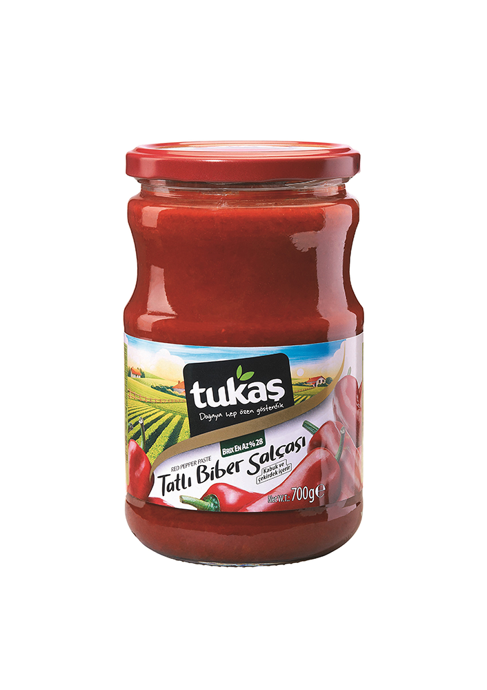 tukas-biber-salcasi.png Tukaş Paprikapaste 720 ml - Image 1