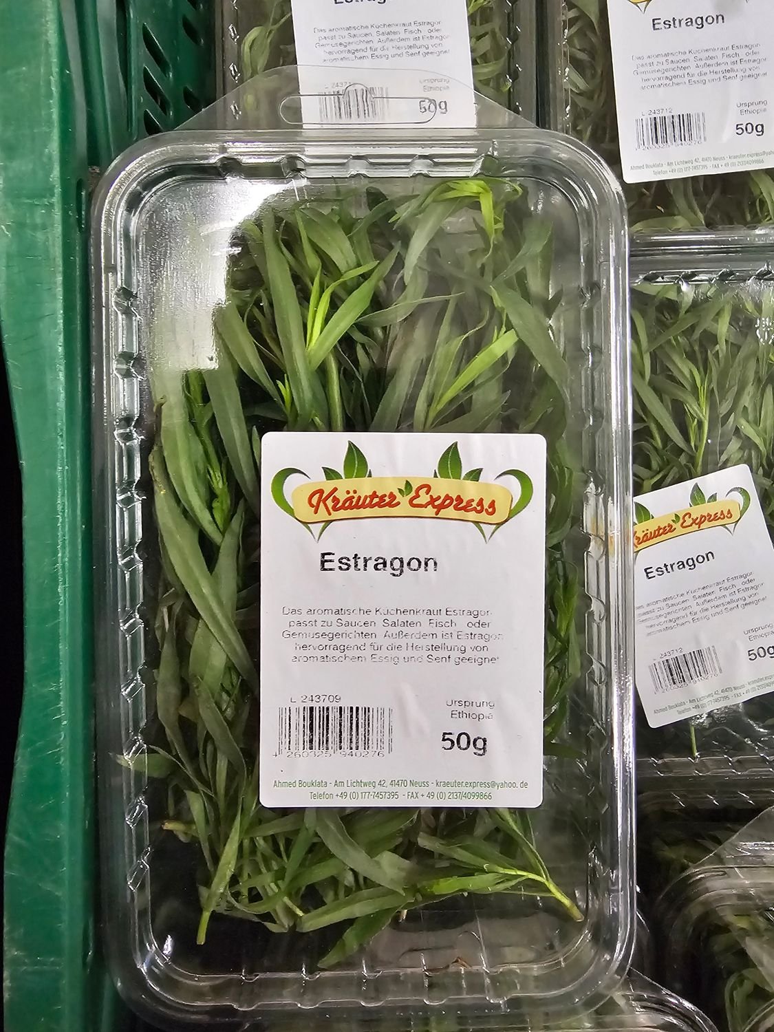 4540281360.jpg Estragon Schale 50g - Image 1