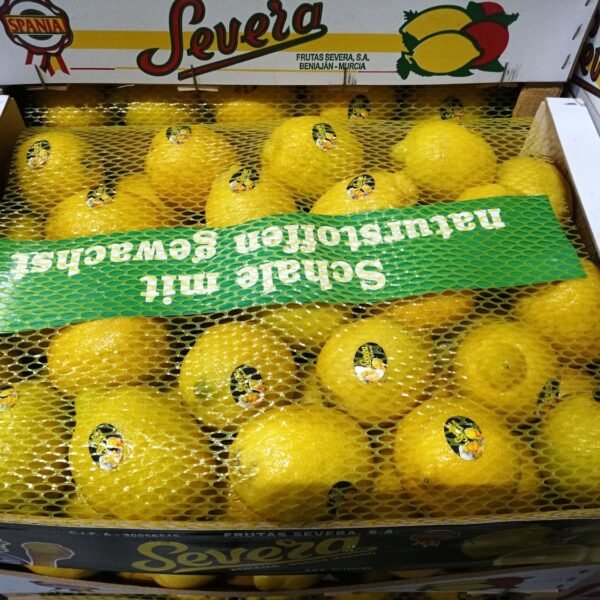 Seveia Zitronen Kl.1 100 Stück 15Kg Sp.